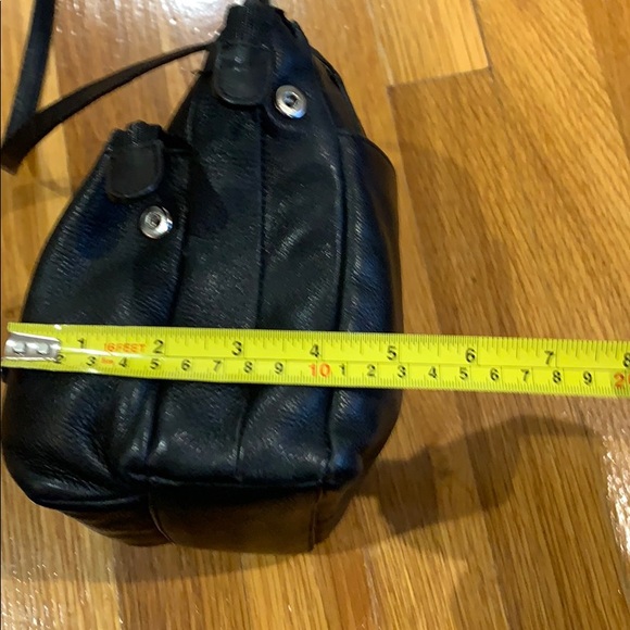 Black Leather Fossil Crossbody Bag - Picture 4 of 5